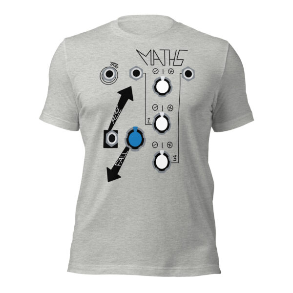 Maths White<br>Unisex t-shirt - Image 2