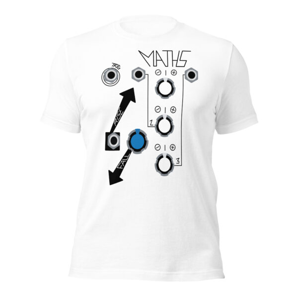Maths White<br>Unisex t-shirt