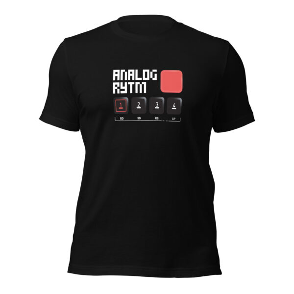 Analog Rytm Knobs Black<br>Unisex t-shirt
