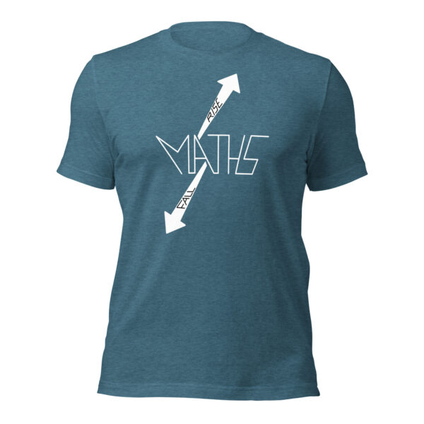 Maths Simple Black<br>Unisex t-shirt - Image 4